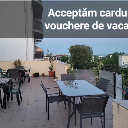 Cazare Eforie Nord, Plaja Acapulco, Garsoniere Four Studios, Bucatarie Comuna, Baie Proprie, Etaj 4, Fara Lift Экстерьер фото