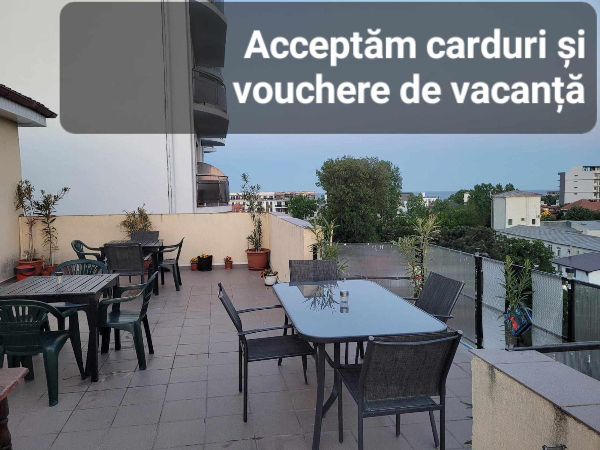 Cazare Eforie Nord, Plaja Acapulco, Garsoniere Four Studios, Bucatarie Comuna, Baie Proprie, Etaj 4, Fara Lift Экстерьер фото